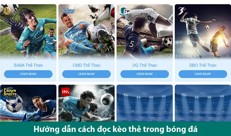 Cách đọc và tính tiền kèo thẻ trong bóng đá chuẩn cho tân thủ 